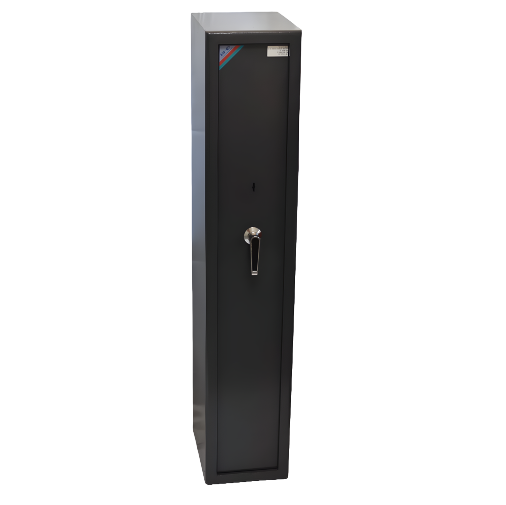 JSH G1250 long-gun safe, closed and empty